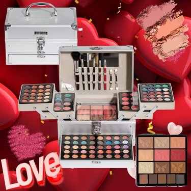 127-piece Portable Professional Makeup Set